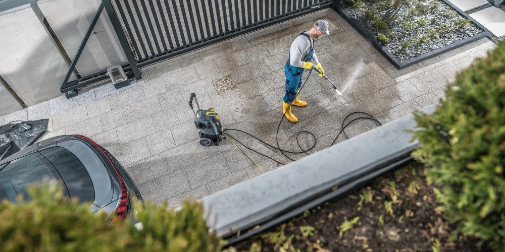 possible techniques to pressure washing